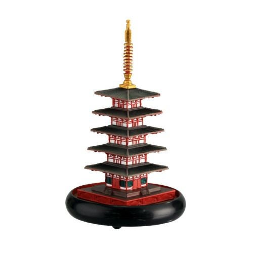 miniQ ミニチュアキューブ004 五重塔（奈良・元興寺） | 海洋堂