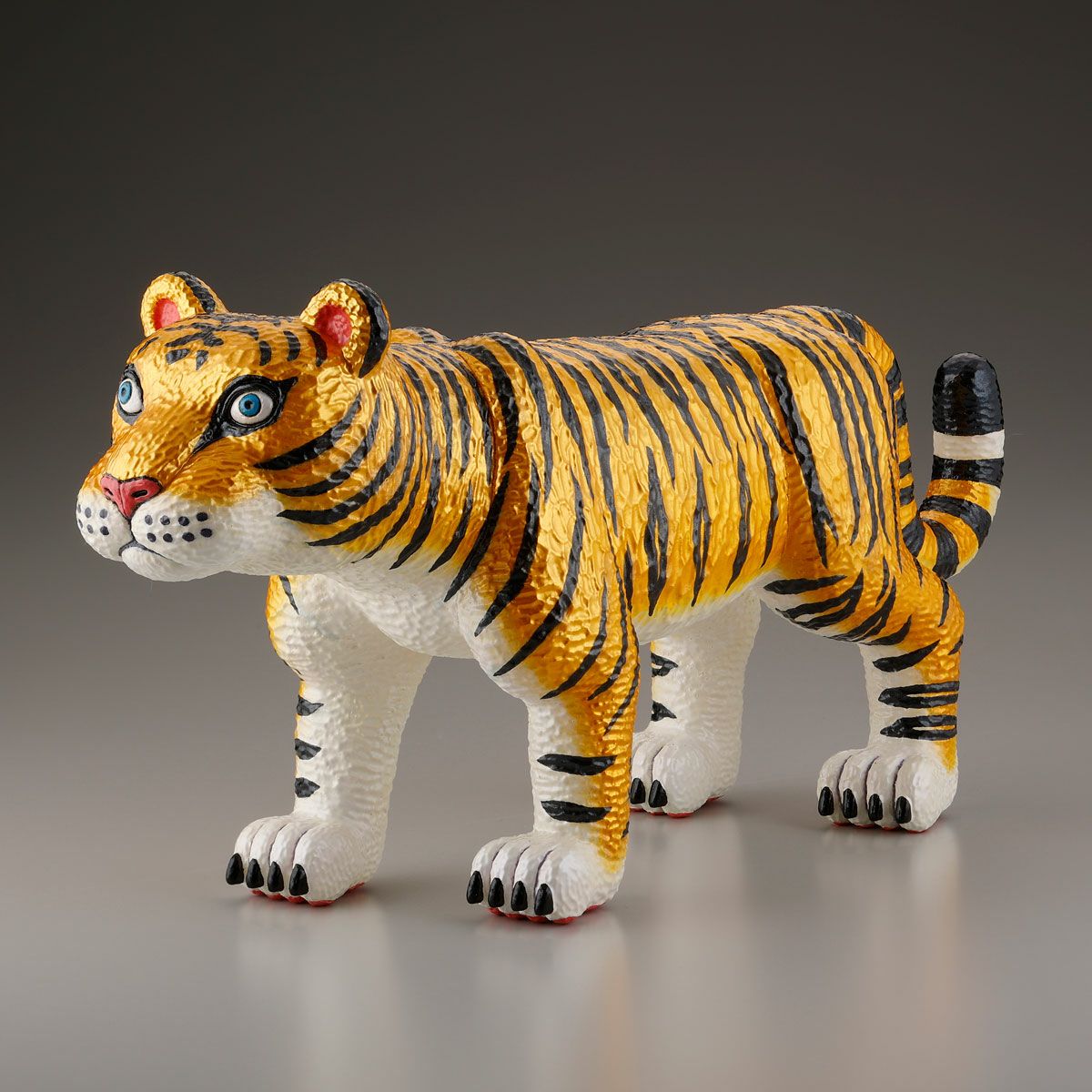 三沢厚彦 ANIMALS トラ ピンク ソフトビニール製完成品[送料無料