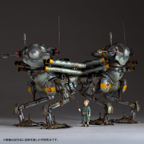 ARTPLA マシーネンクリーガー 陸戦ガンス(2機セット)&エディ・アムゼル