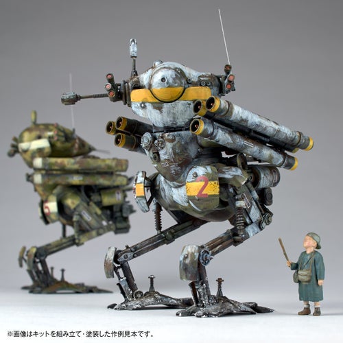 ARTPLA マシーネンクリーガー 陸戦ガンス(2機セット)&エディ・アムゼル
