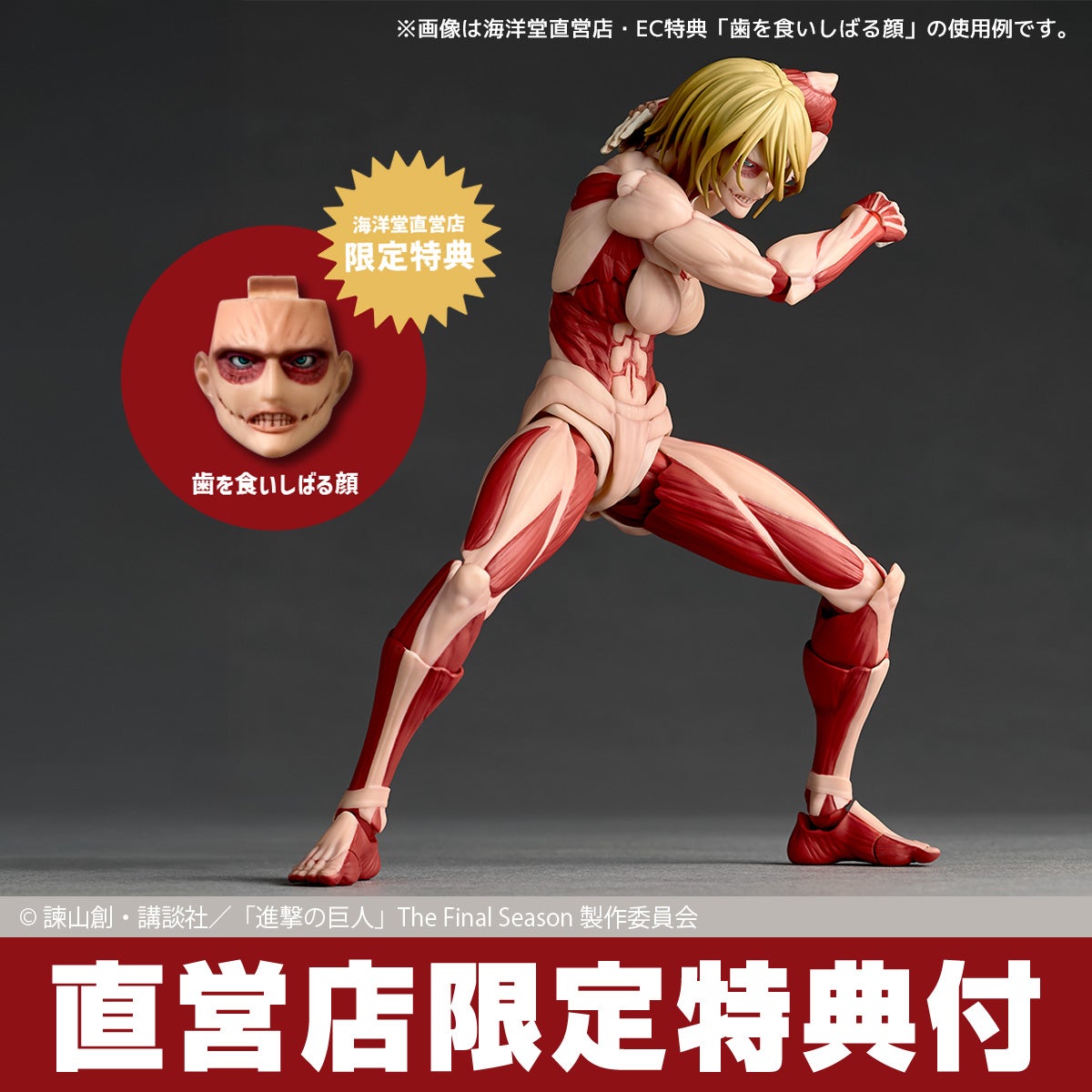 リボルテック アメイジング・ヤマグチ 女型の巨人（2027年再販）［予約
